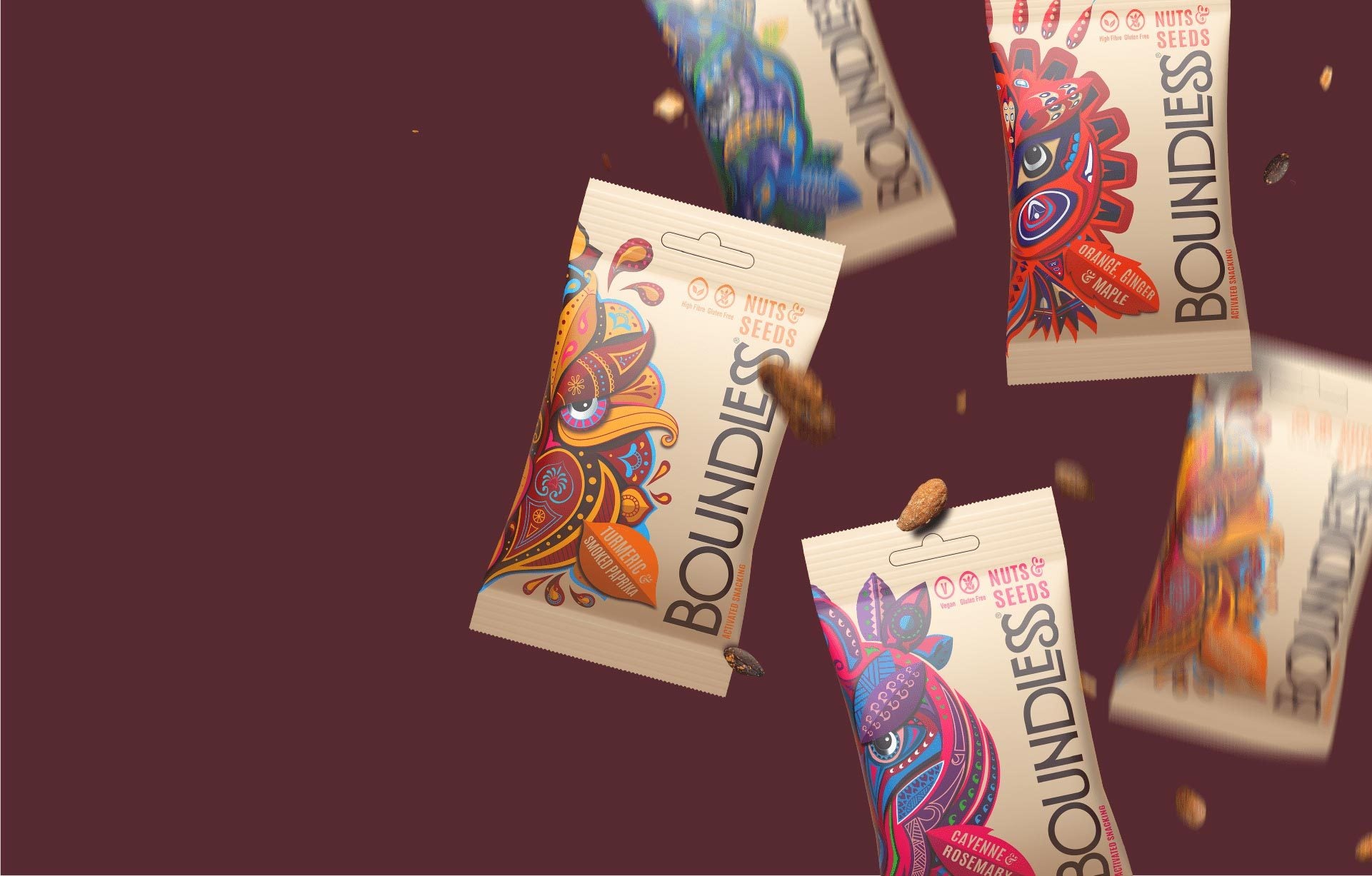 Boundless Activated Snacking Nuts & Seeds Explosion