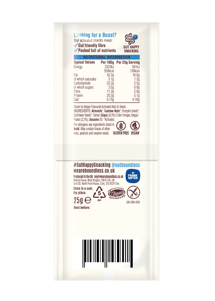 Salt & Chilli Pepper Nuts & Seeds