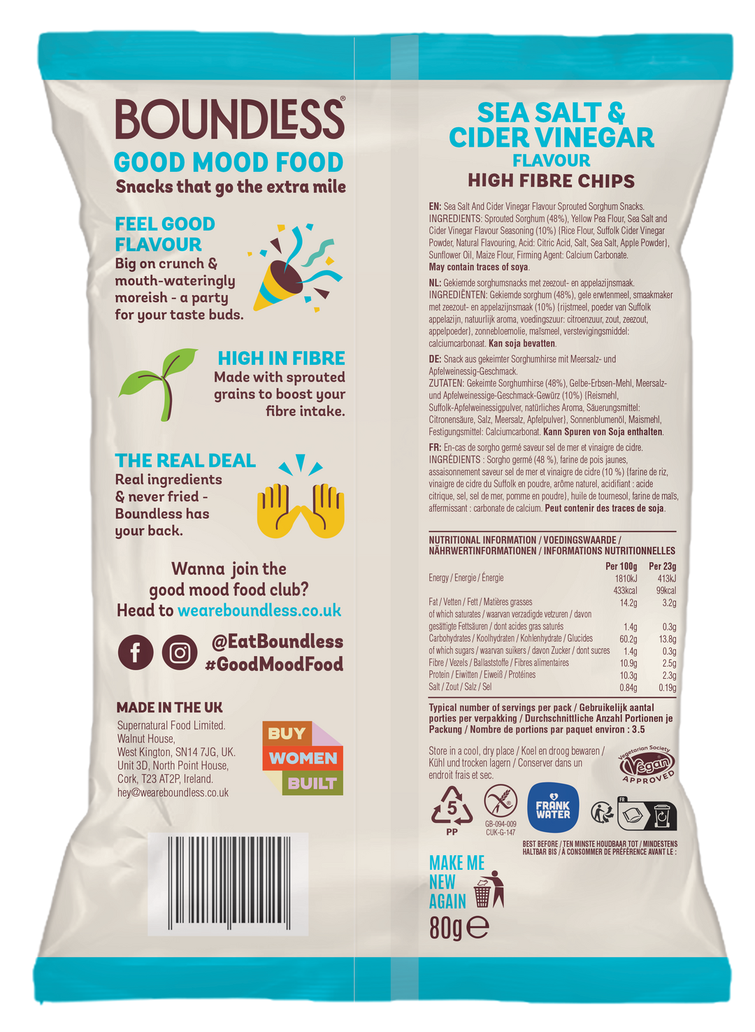 Sea Salt & Cider Vinegar Chips