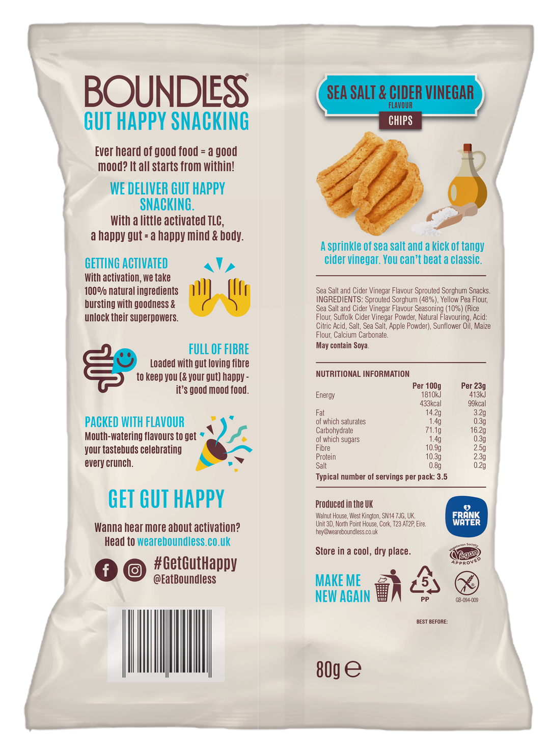 Sea Salt & Cider Vinegar Chips
